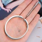 Excellent Quality Female Classic Titanium Bangle 
