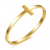 Stable Quality Female Concise Titanium Bangle 