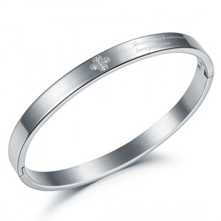 to Win Warm Praise from Customers Female Titanium Bangle 