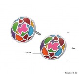 Quality and Quantity Assured Female Titanium Earrings 