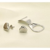 The Queen of Quality Female Sweetheart Titanium Earrings 