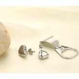 The Queen of Quality Female Sweetheart Titanium Earrings 