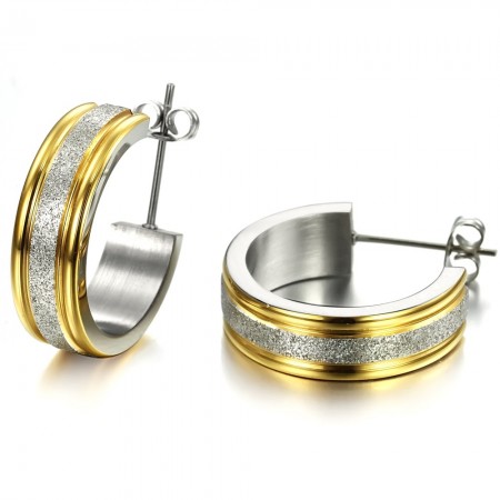 Quality and Quantity Assured Female Scrub Titanium Earrings