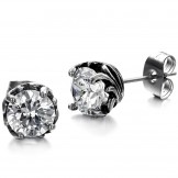 Wide Varieties Unisex Titanium Earrings 