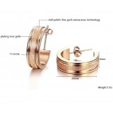 Quality and Quantity Assured Female Scrub Titanium Earrings 