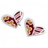 Stable Quality Female Sweetheart Titanium Earrings 