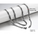 World-wide Renown Allergy Free Titanium Chain