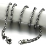 The Queen of Quality Twist Titanium Chain 