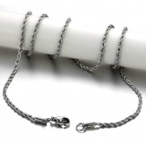 The Queen of Quality Twist Titanium Chain 