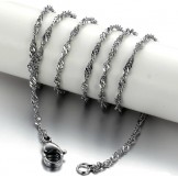 High Quality Water Wave Titanium Chain 