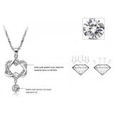 Stable Quality Knot Platinum Plating Titanium Necklace 