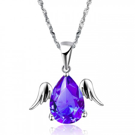 Wide Varieties Female Retro Platinum Plating Titanium Necklace  