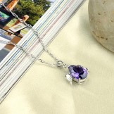 Wide Varieties Female Retro Platinum Plating Titanium Necklace  