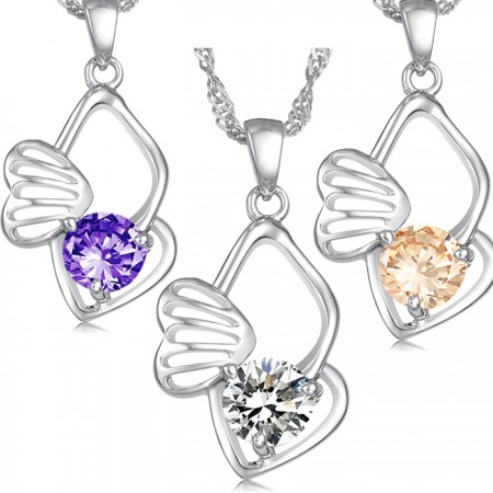 Durable in Use Female Allergy Free Platinum Plating Titanium Necklace 