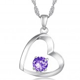 High Quality Female Platinum Plating Titanium Necklace 