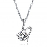 High Quality Female Retro Platinum Plating Titanium Necklace 