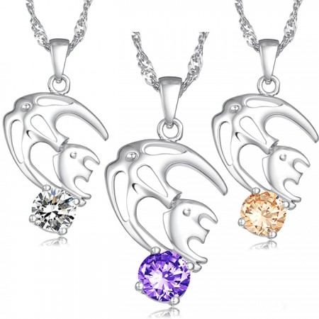 Easy to Use Female Allergy Free Platinum Plating Titanium Necklace 
