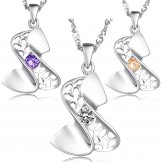 High Quality Female Platinum Plating Titanium Necklace 