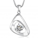 Quality and Quantity Assured Female Platinum Plating Titanium Necklace