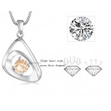 Quality and Quantity Assured Female Platinum Plating Titanium Necklace