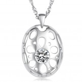 World-wide Renown Female Allergy Free Platinum Plating Titanium Necklace 