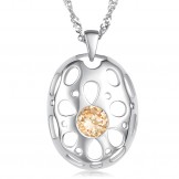 World-wide Renown Female Allergy Free Platinum Plating Titanium Necklace 