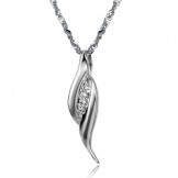 The Queen of Quality Female Platinum Plating Titanium Necklace 