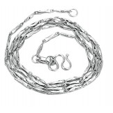 The Queen of Quality Female Ingot Platinum Plating Titanium Chain 