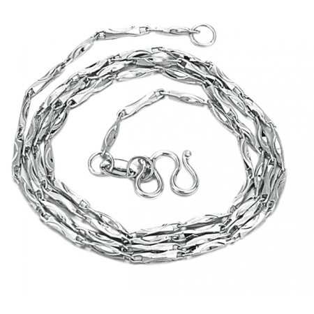 The Queen of Quality Female Ingot Platinum Plating Titanium Chain 