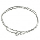 Quality and Quantity Assured Female Platinum Plating Titanium Chain 