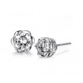 High Quality Female Allergy Free Platinum Plating Titanium Earrings 