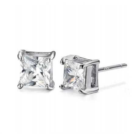 Stable Quality Female Allergy Free Platinum Plating Titanium Earrings 