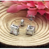 Stable Quality Female Allergy Free Platinum Plating Titanium Earrings 