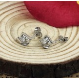 High Quality Female Allergy Free Platinum Plating Titanium Earrings 