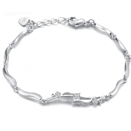 Reliable Quality Female Platinum Plating Titanium Bracelet 