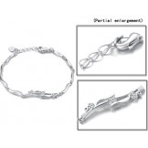 Reliable Quality Female Platinum Plating Titanium Bracelet 