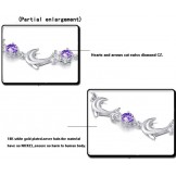 Quality and Quantity Assured Female Dolphin Shape Platinum Plating Titanium Bracelet With Crystal