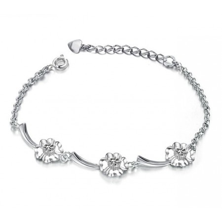 Quality and Quantity Assured Female Platinum Plating Titanium Bracelet
