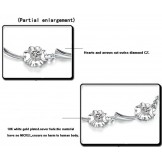 Quality and Quantity Assured Female Platinum Plating Titanium Bracelet