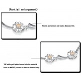 Quality and Quantity Assured Female Platinum Plating Titanium Bracelet