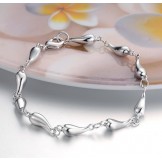 The Queen of Quality Female Fade-Proof 
 Platinum Plating Titanium Bracelet 