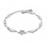 Excellent Quality Female Platinum Plating Titanium Bracelet 