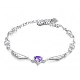 Excellent Quality Female Platinum Plating Titanium Bracelet 