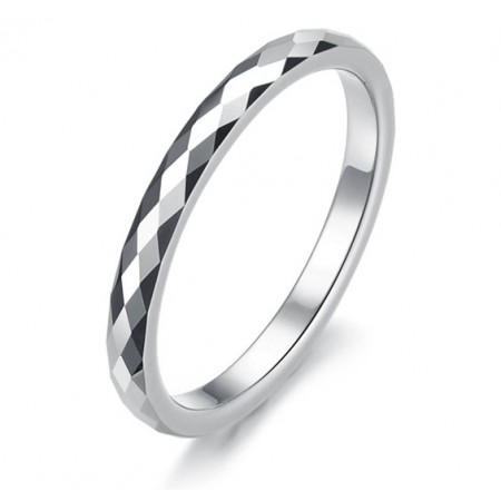 Wide Varieties Multi-Slice Tungsten Ceramic Ring 