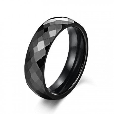 Excellent Quality Black Tungsten Ceramic Ring 