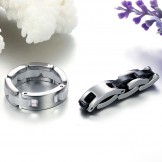 Wide Varieties Black and White Tungsten Ceramic Ring