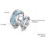 Complete in Specifications Tungsten Ceramic Ring For Lovers 