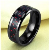 Quality and Quantity Assured Carbon Fiber Tungsten Ceramic Ring 