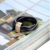 Quality and Quantity Assured Tungsten Ceramic Ring With Rhinestone