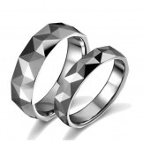 Quality and Quantity Assured Tungsten Ceramic Ring For Lovers 